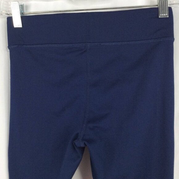 Under Armour ColdGear Block Graphic Leggings Womens Size Small Navy Pink - Picture 7 of 9